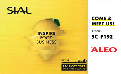 Meet ALEO at SIAL 2022 Paris on 15-19 October 2022